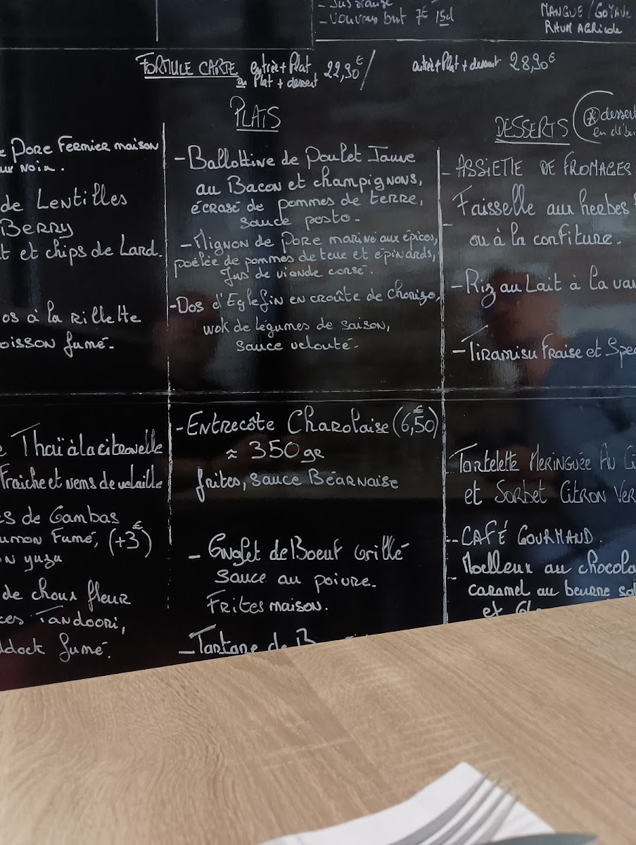 Restaurant Le Coin de Table Photo Menu 6