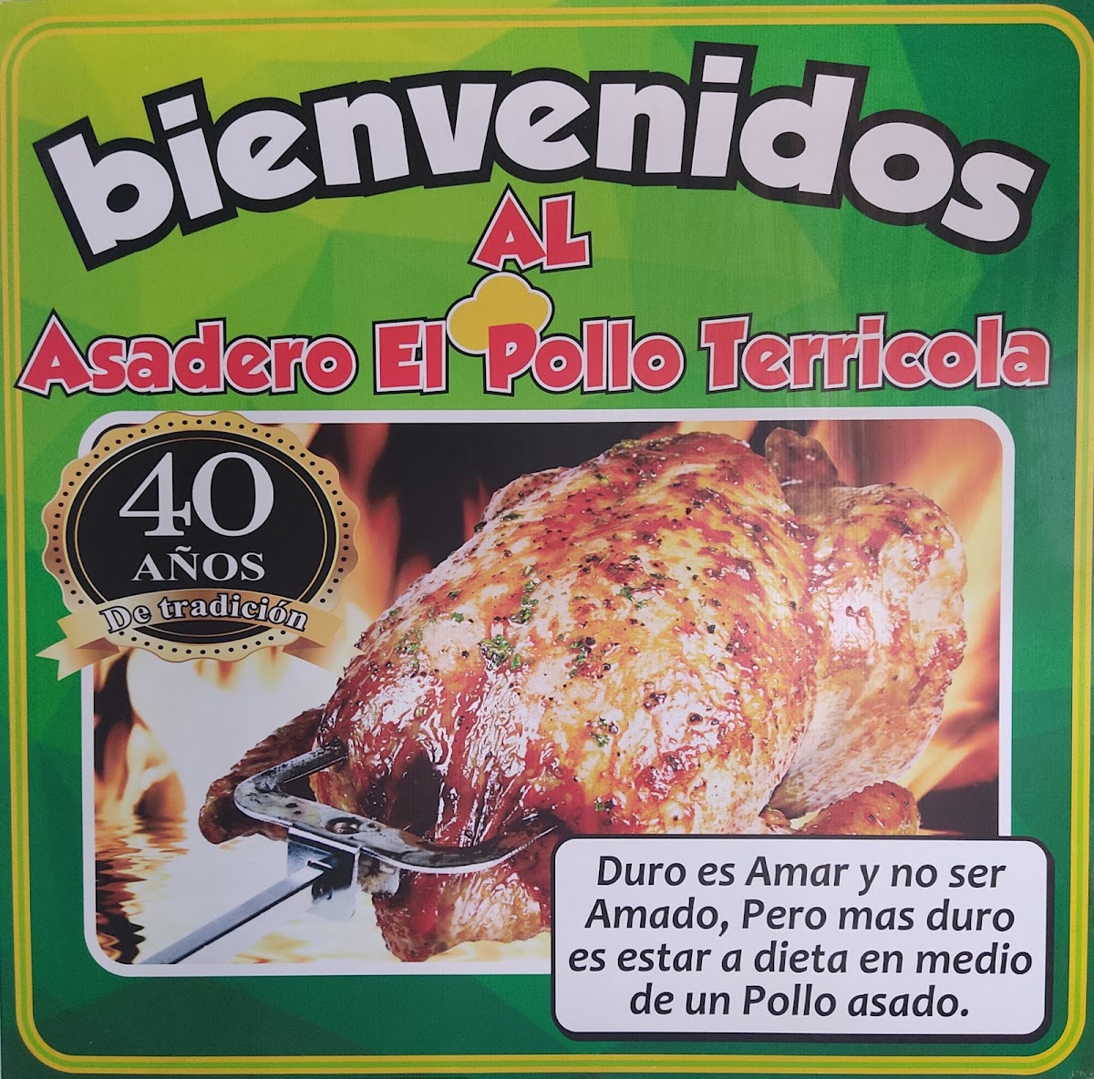 El Pollo Terrícola Photo Menu 1