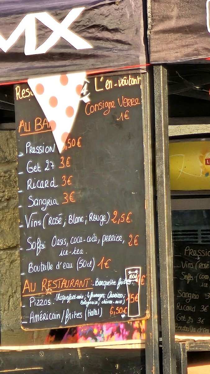 L'En-Voûtant Photo Menu 3