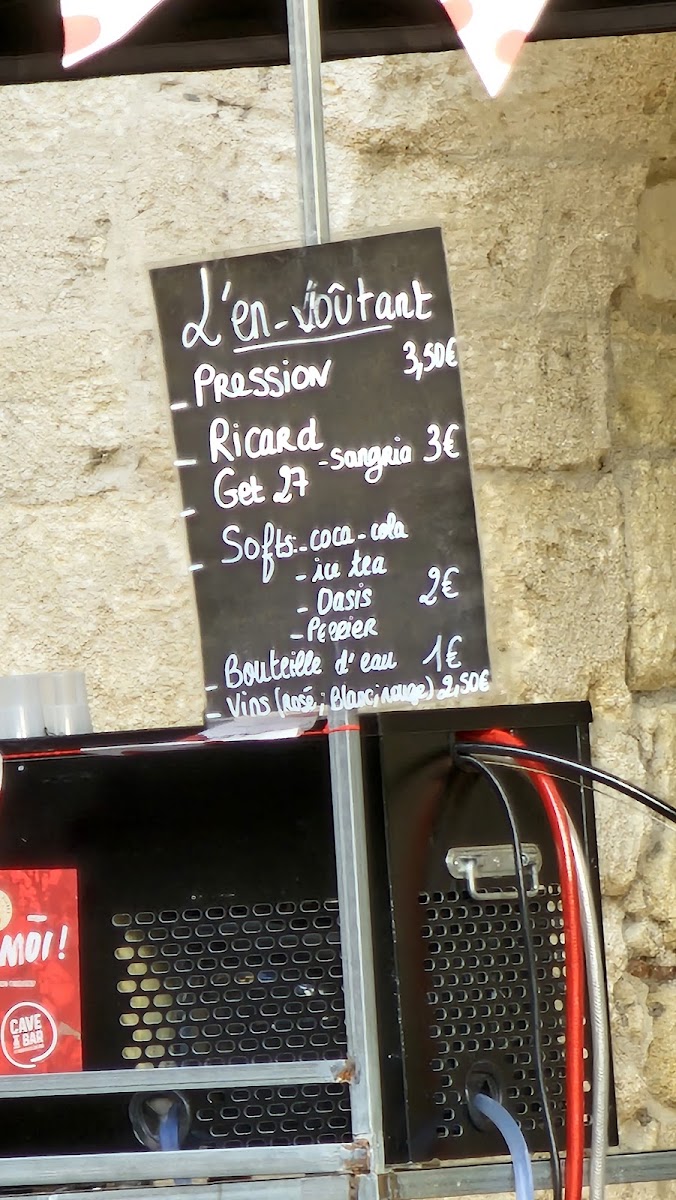 L'En-Voûtant Photo Menu 4