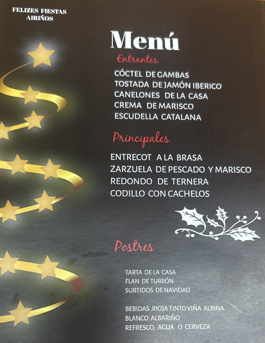 Restaurant Braseria Airiños Photo Menu 1