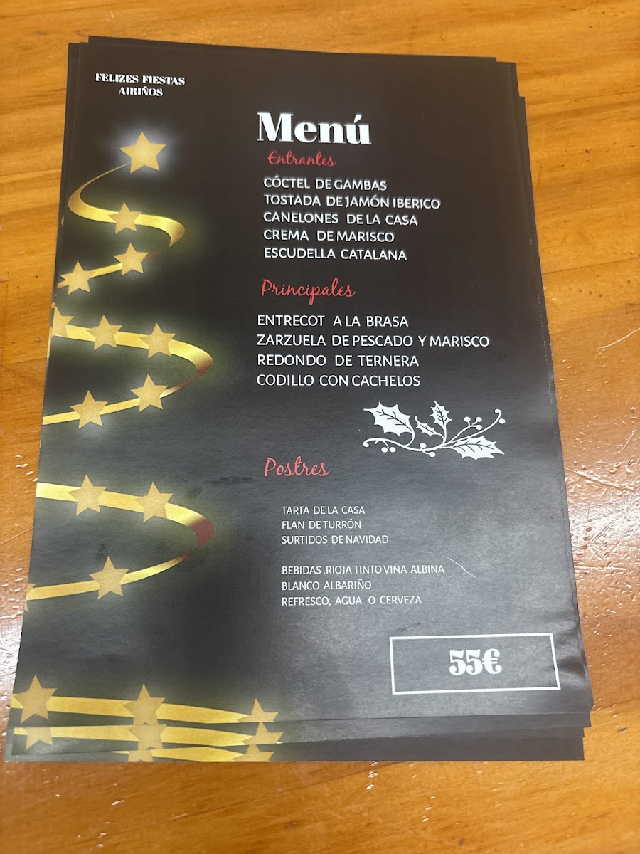 Restaurant Braseria Airiños Photo Menu 3