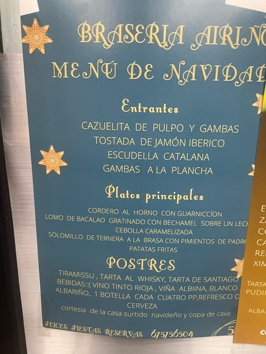 Restaurant Braseria Airiños Photo Menu 4