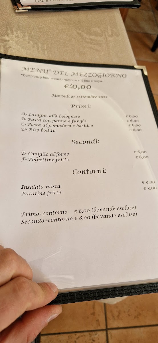 Rom'antica Milano XXII Marzo Photo Menu 4