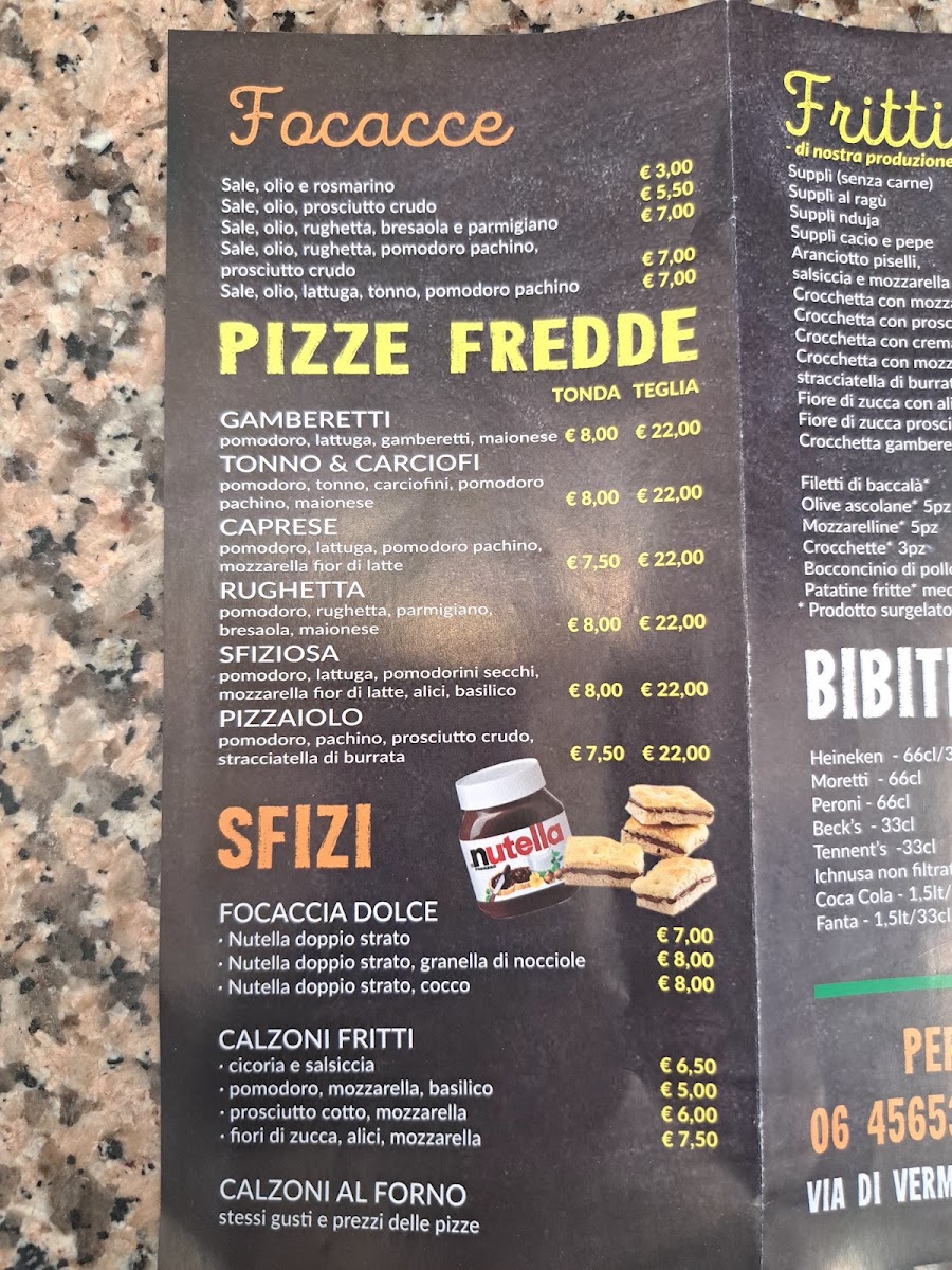 Pizzeria Doppio Zero Photo Menu 2