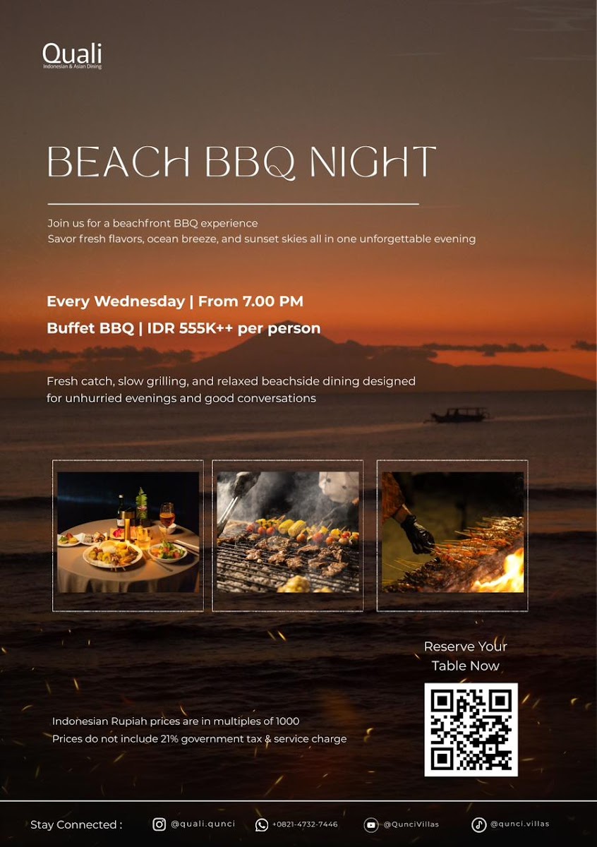 Quali Indonesian & Asian Dining Photo Menu 7