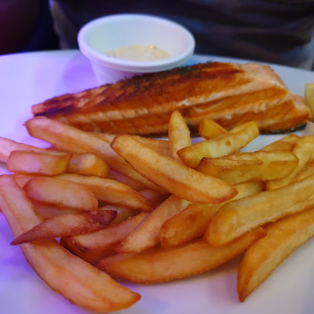 Salmon and Fries