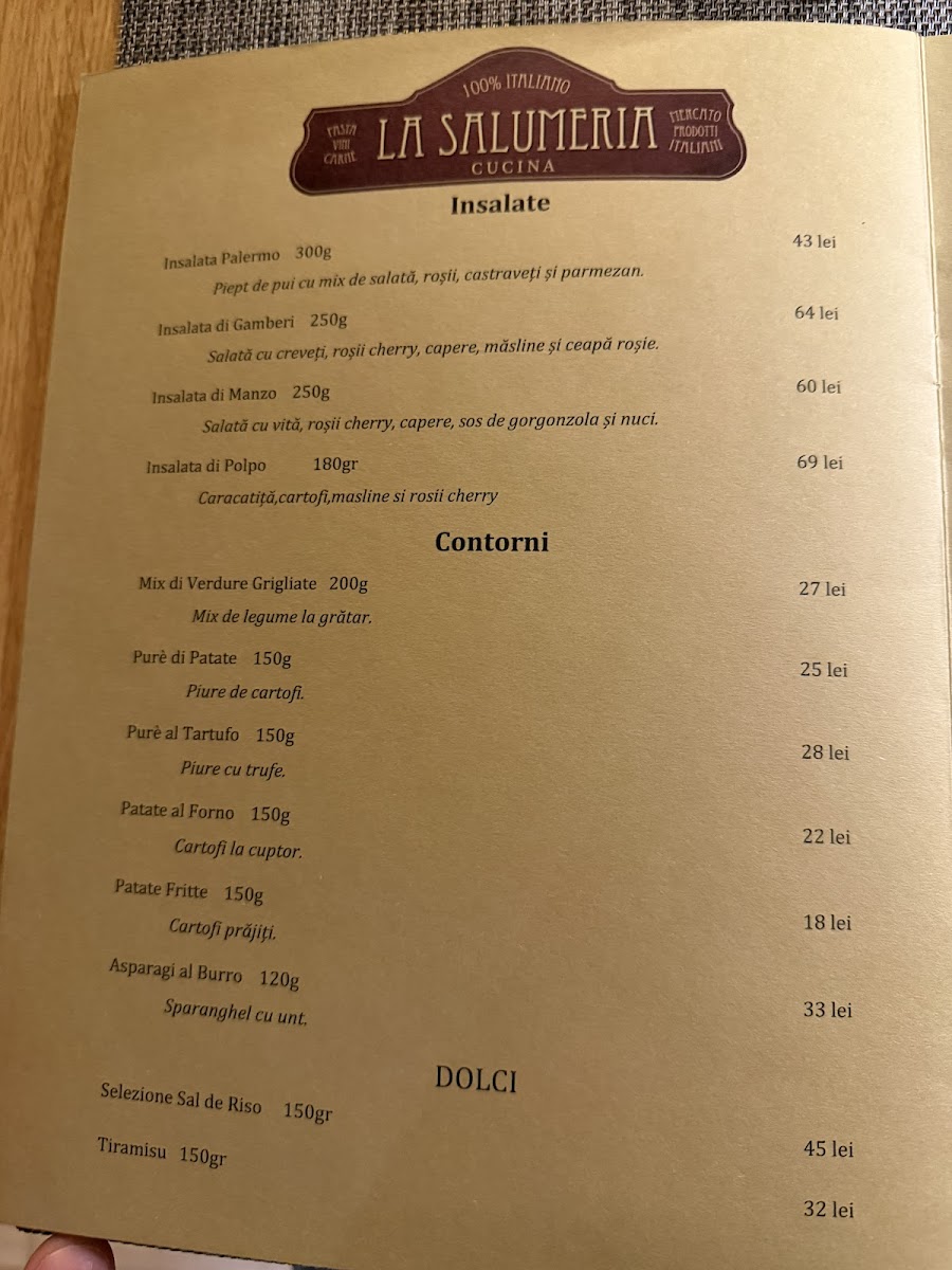 La Salumeria Cucina Photo Menu 10