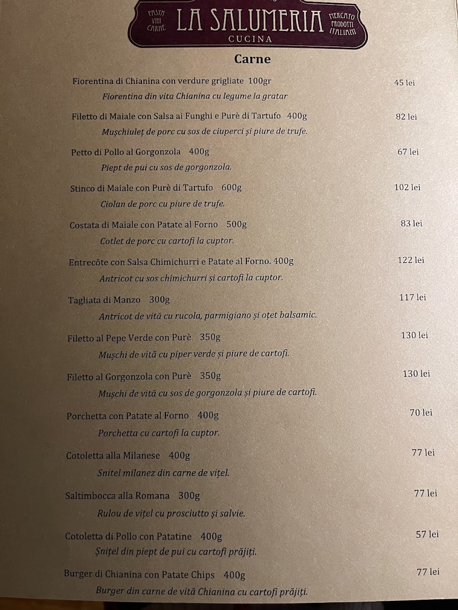 La Salumeria Cucina Photo Menu 6