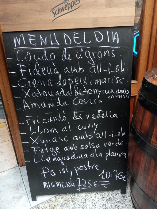 Bar restaurant Sandra Photo Menu 6