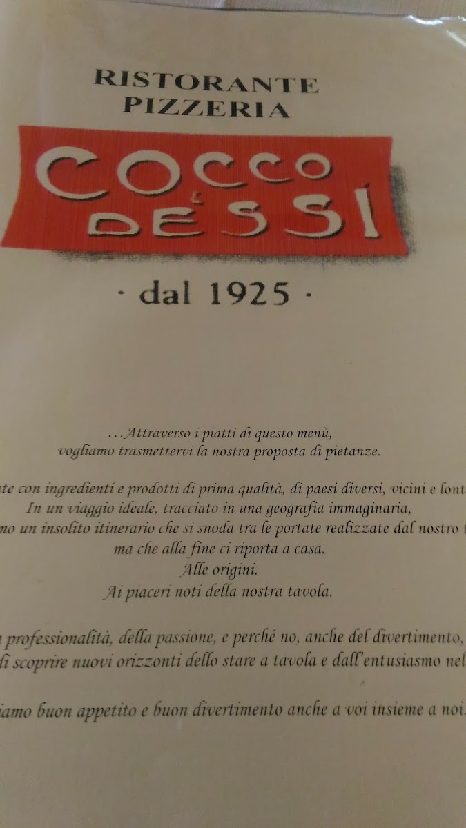 Ristorante Cocco & Dessì Restaurant Photo Menu 10