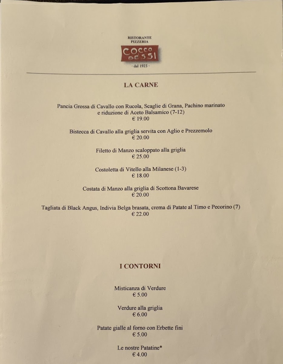 Ristorante Cocco & Dessì Restaurant Photo Menu 8