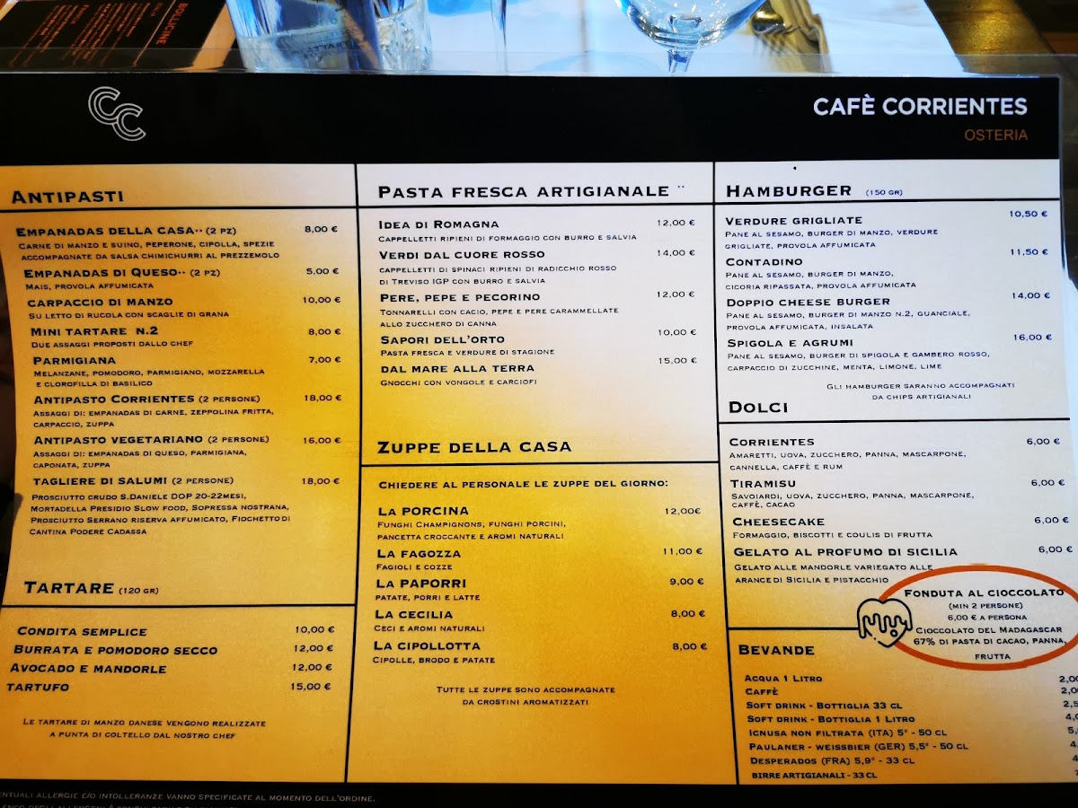 Cafè Corrientes Photo Menu 9