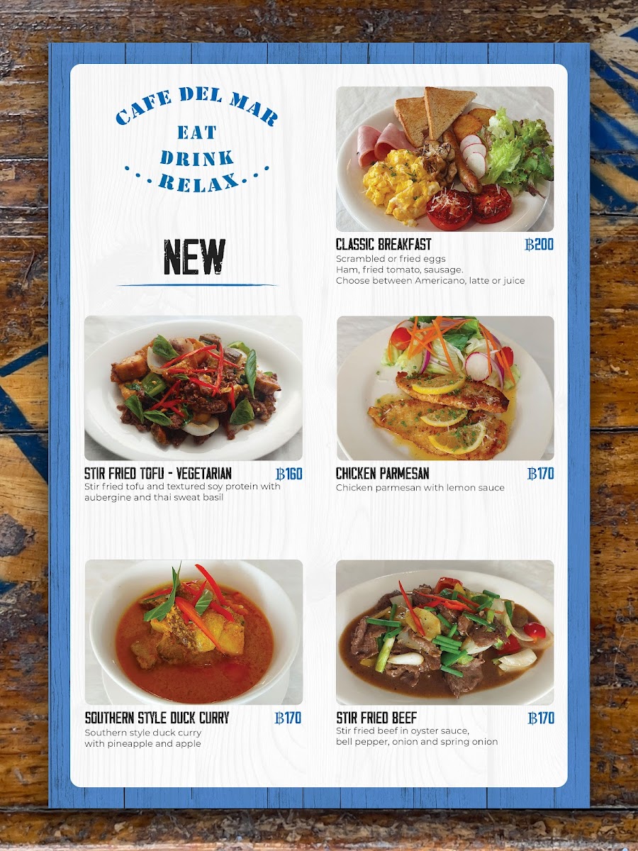Cafe Del Mar Photo Menu 5