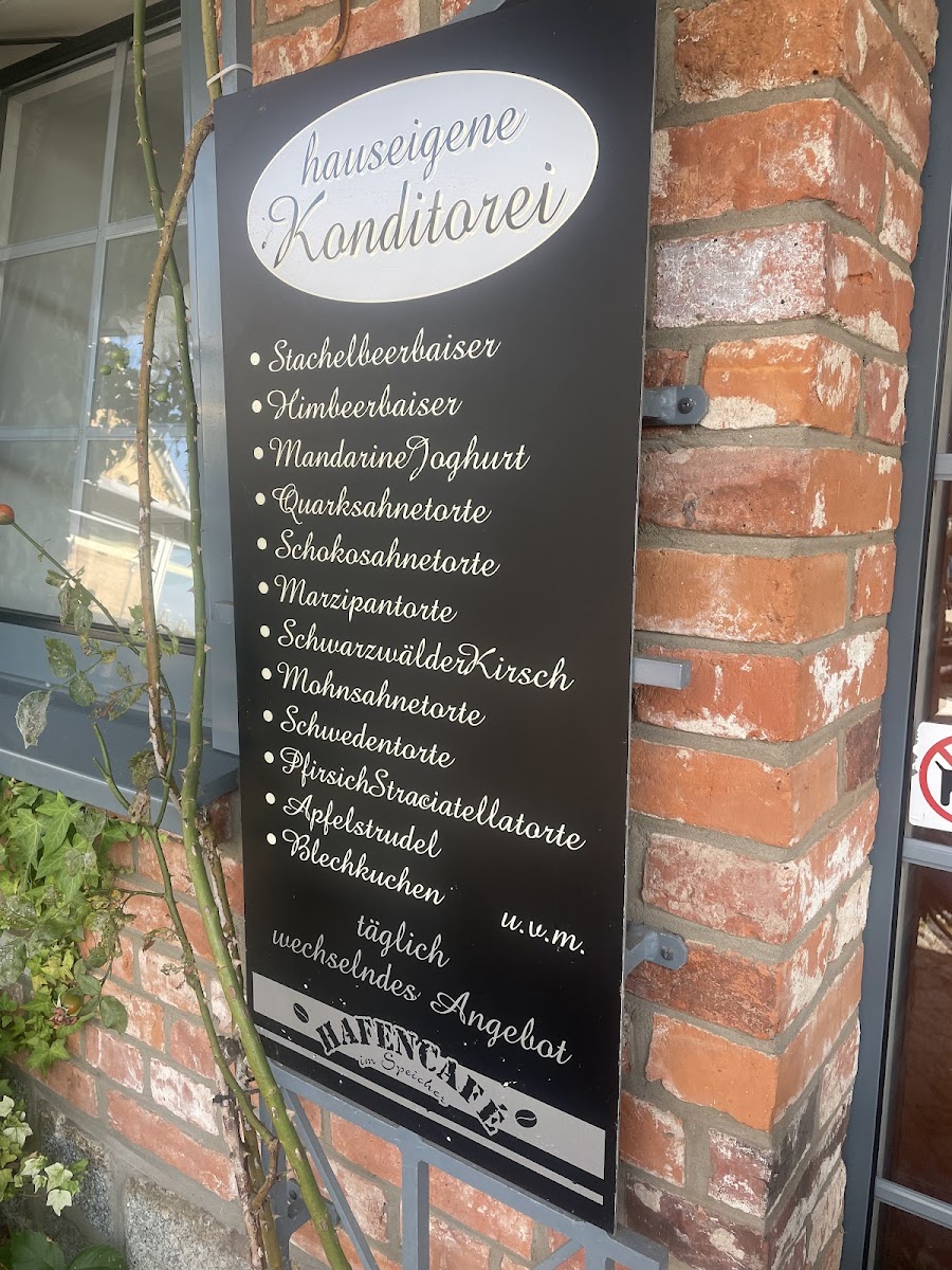 „Hafencafe im Speicher „ Photo Menu 2