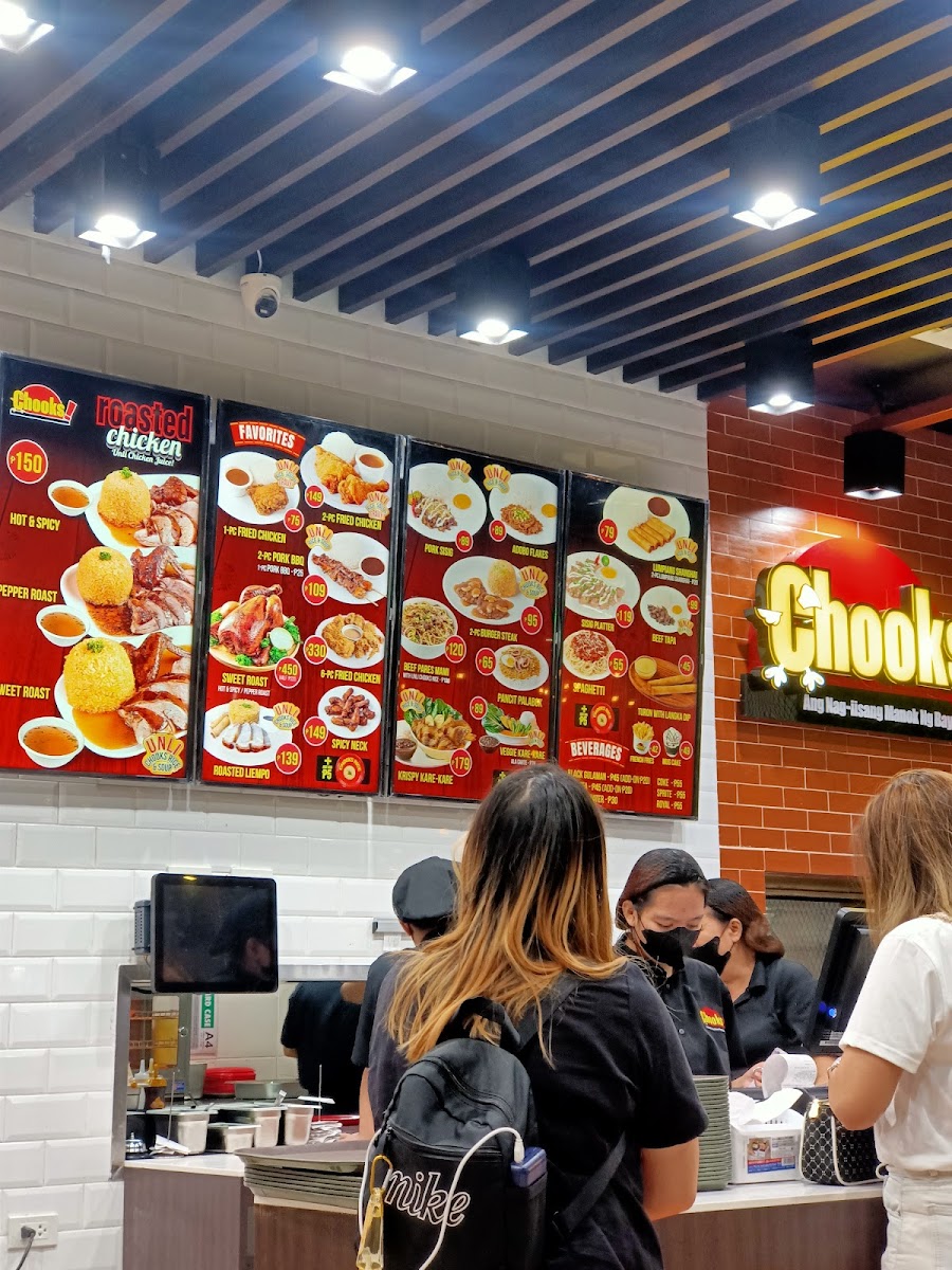 Chooks! Dine-In SM Hypermarket MOA Photo Menu 6