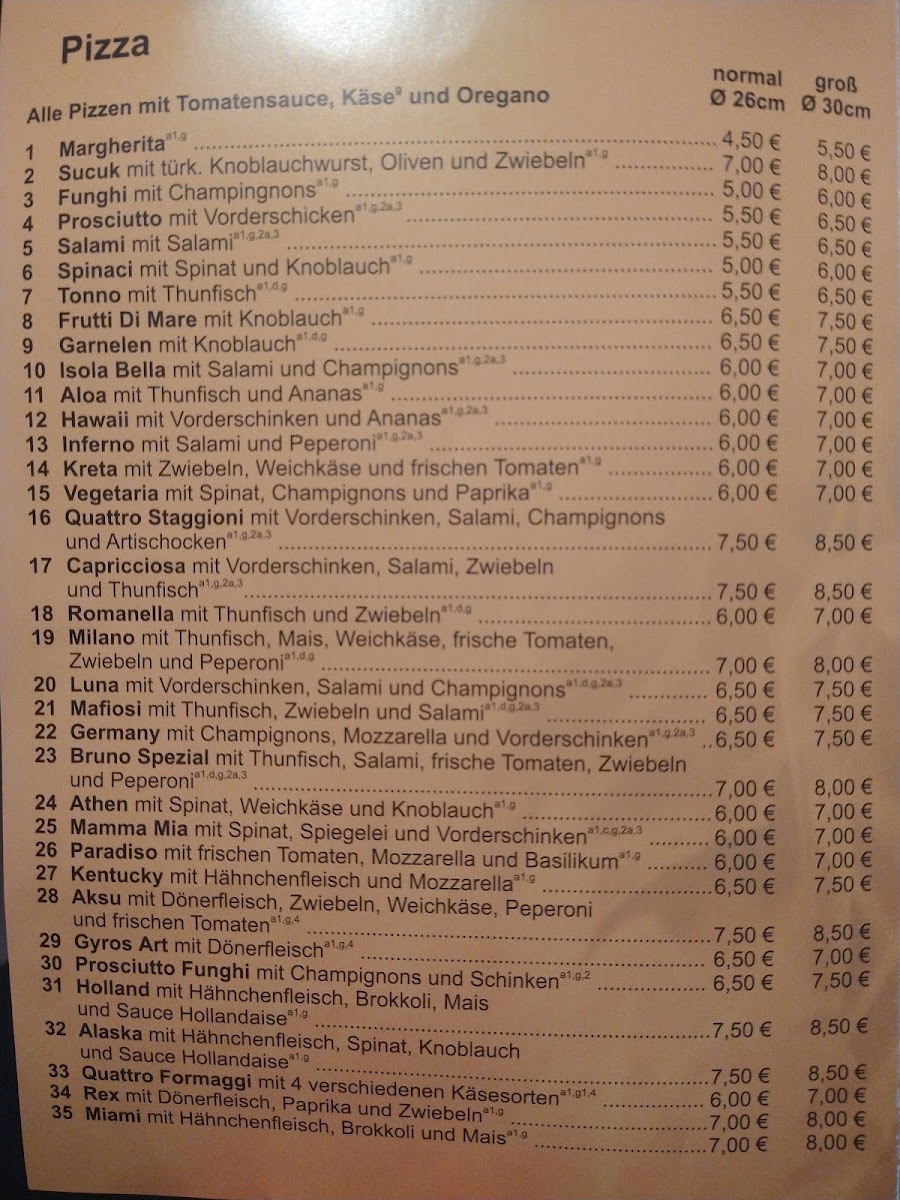 Aksu Pizza & Döner Photo Menu 10