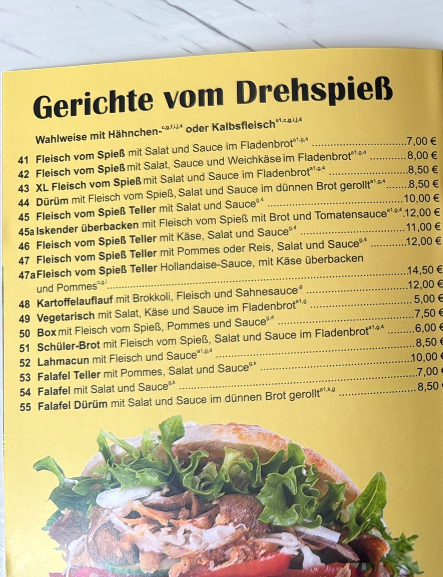 Aksu Pizza & Döner Photo Menu 3