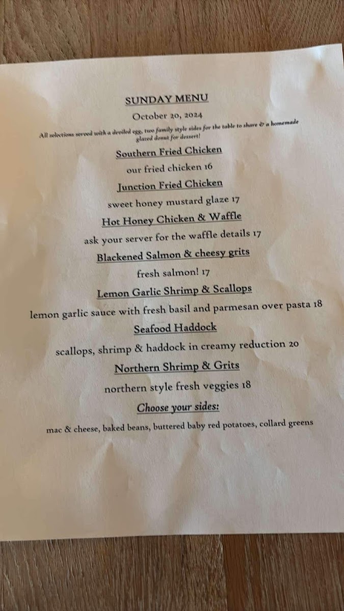 North & Southeats Restaurant Photo Menu 4