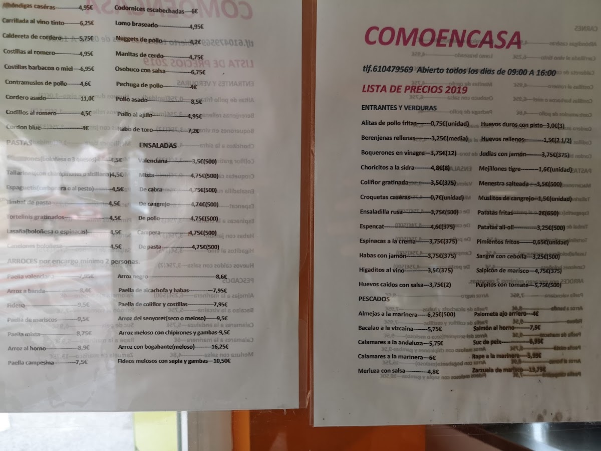 Comoencasa Photo Menu 6