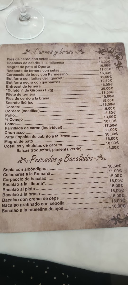 Restaurant Can Escayola Photo Menu 10