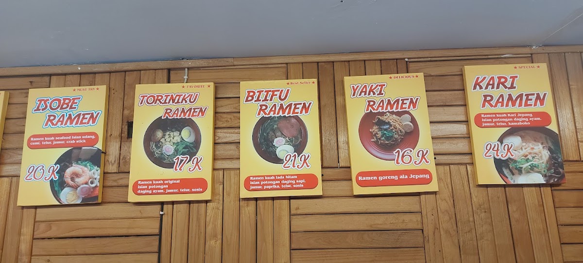 Megumie Ramen Banjarbaru Photo Menu 1