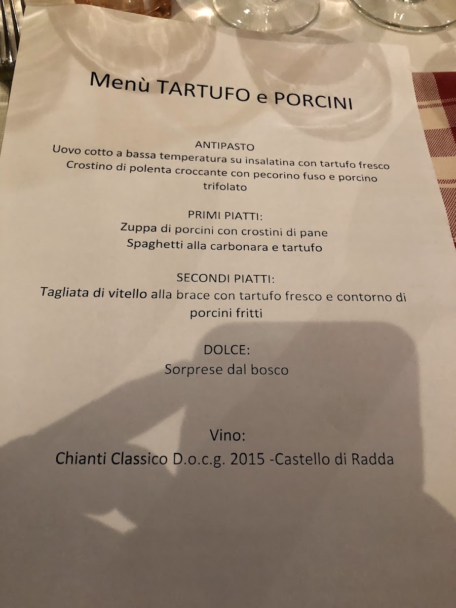 La Taverna della Berardenga Photo Menu 2