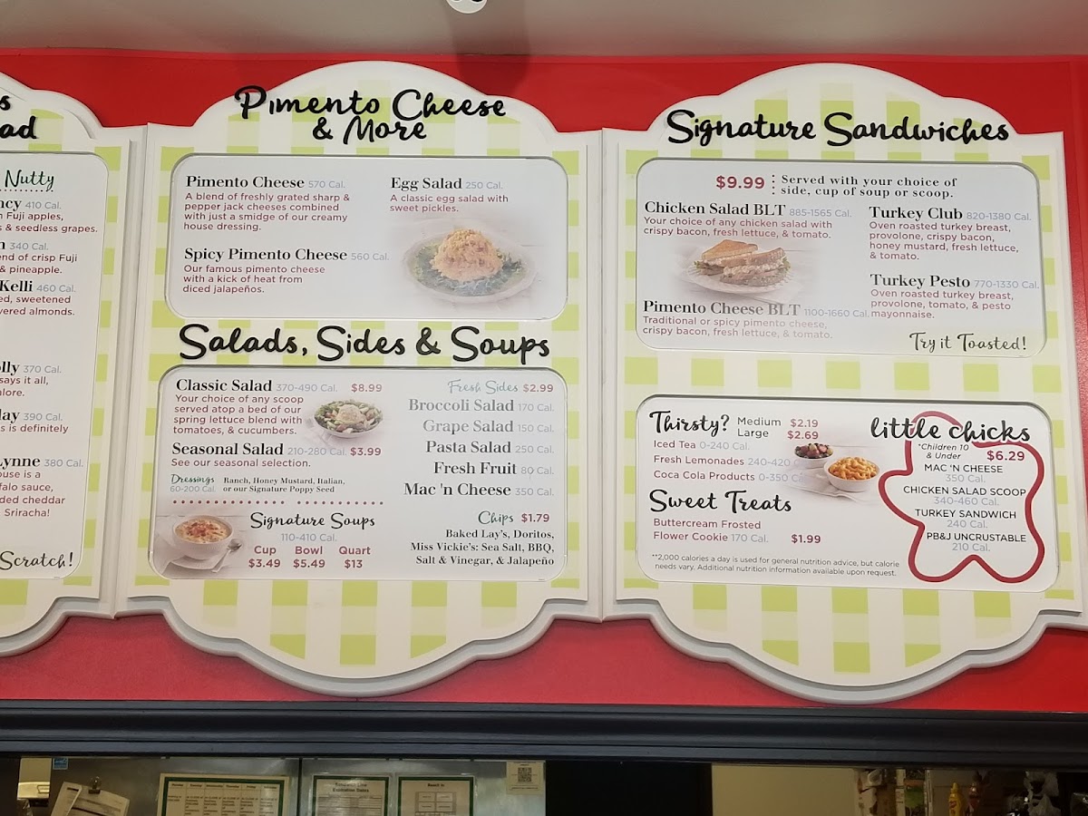 Chicken Salad Chick Photo Menu 2