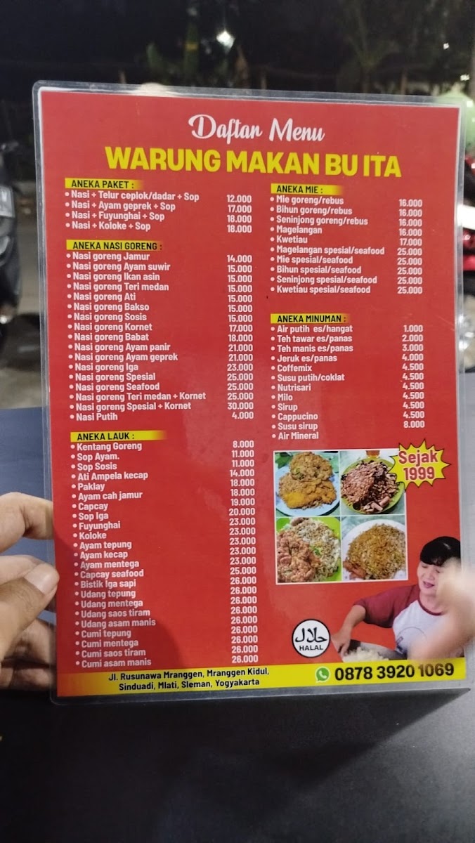 Warung Makan Bu Ita Photo Menu 4
