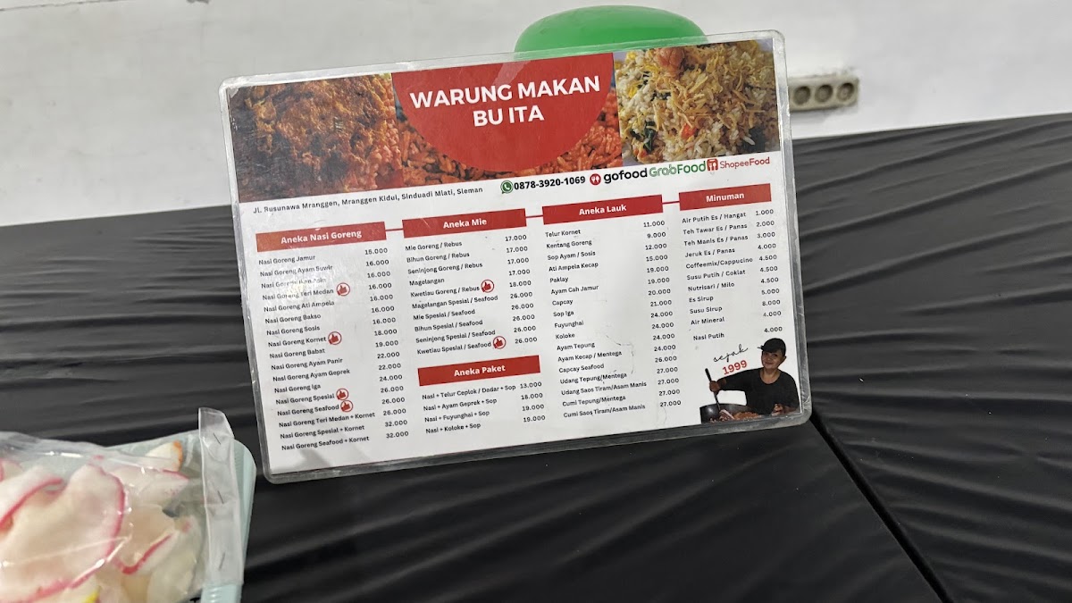 Warung Makan Bu Ita Photo Menu 8