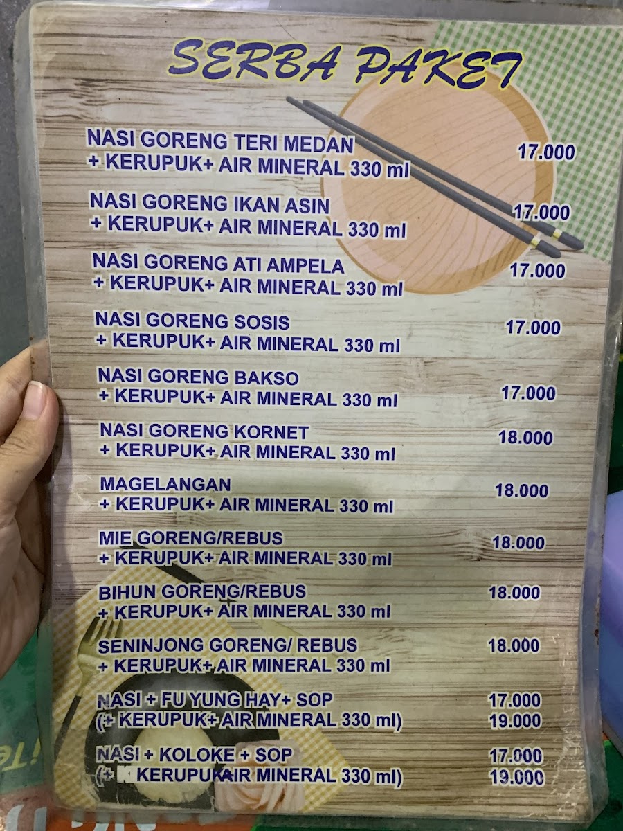 Warung Makan Bu Ita Photo Menu 9