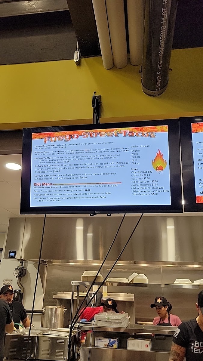 Fuego Street Tacos Photo Menu 3