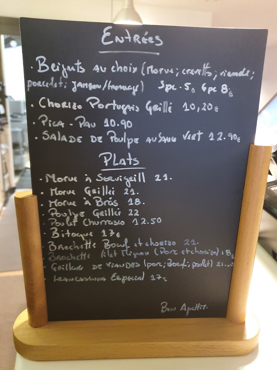 Servi-grill Portugais Photo Menu 1