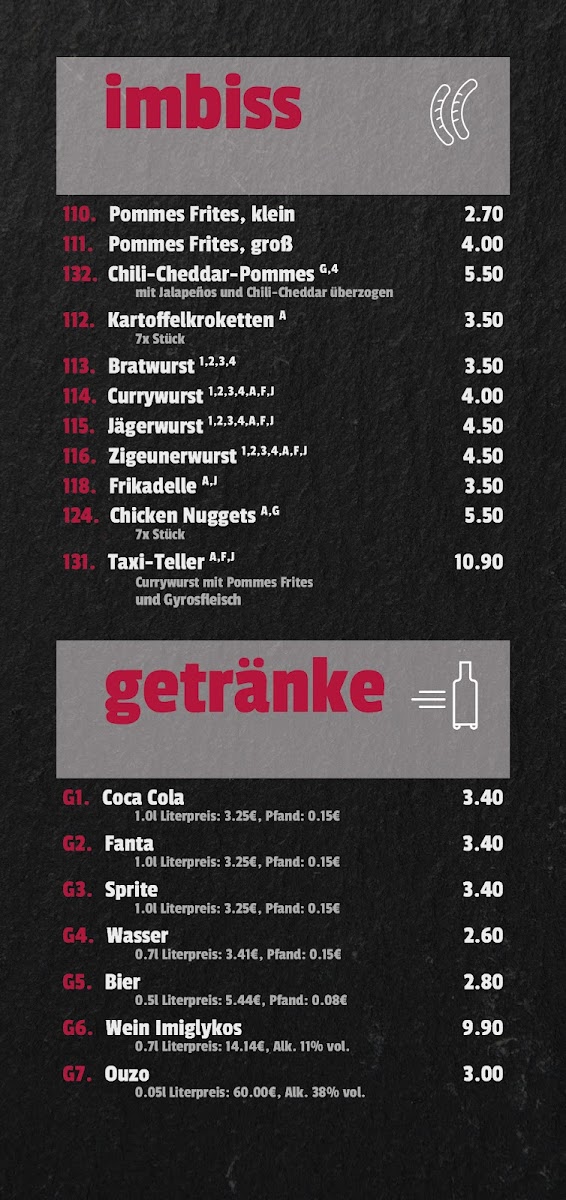 Grill am Klinikum Photo Menu 3