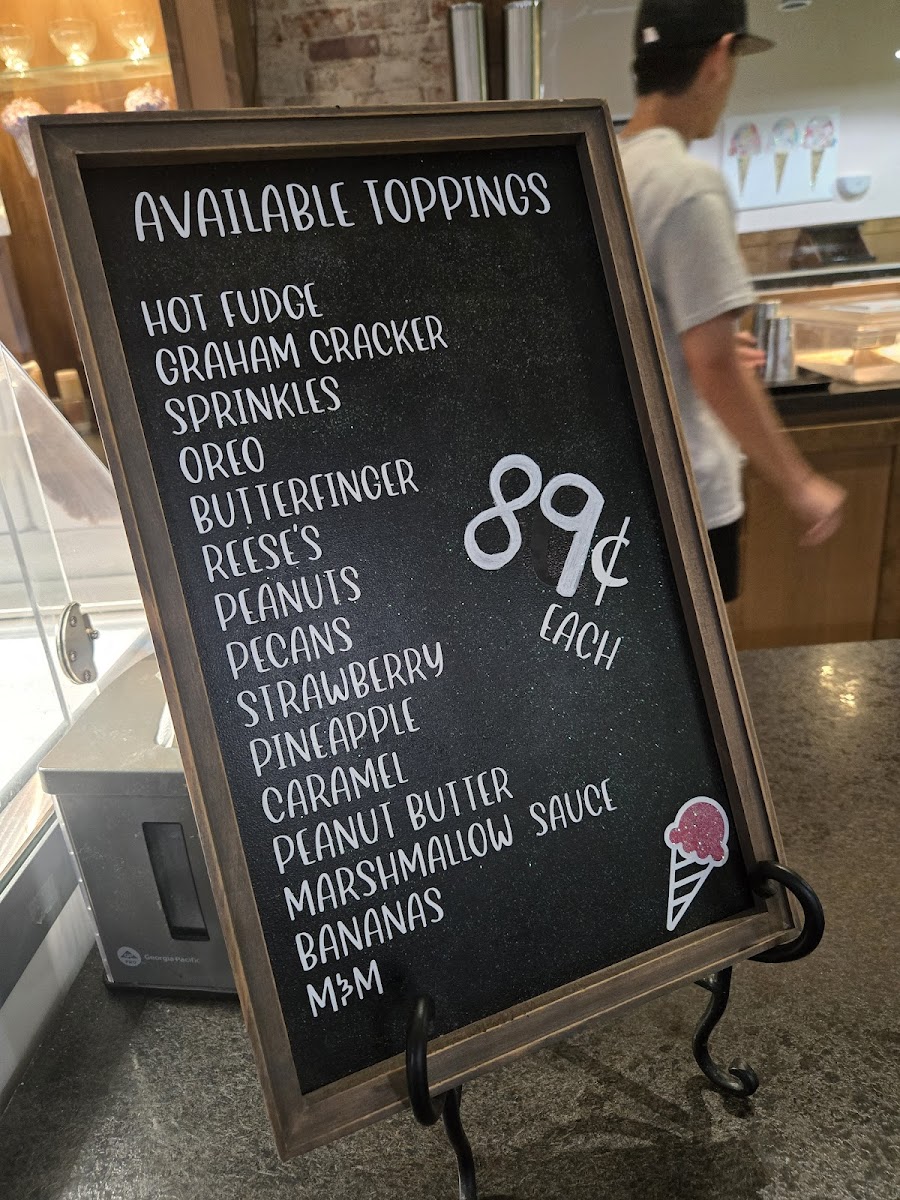 Odessa Creamery Photo Menu 1