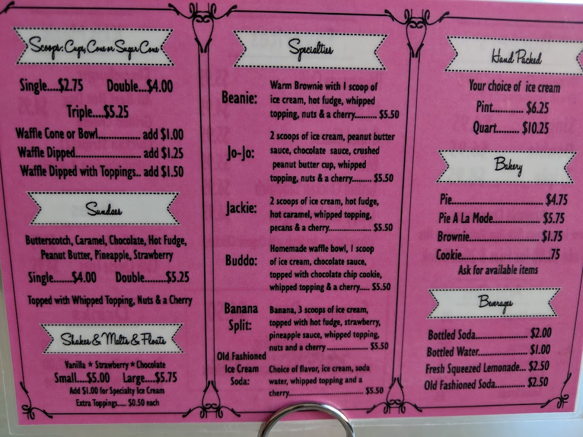 Odessa Creamery Photo Menu 10
