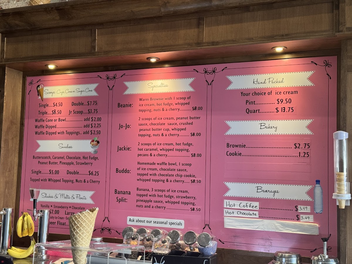 Odessa Creamery Photo Menu 2