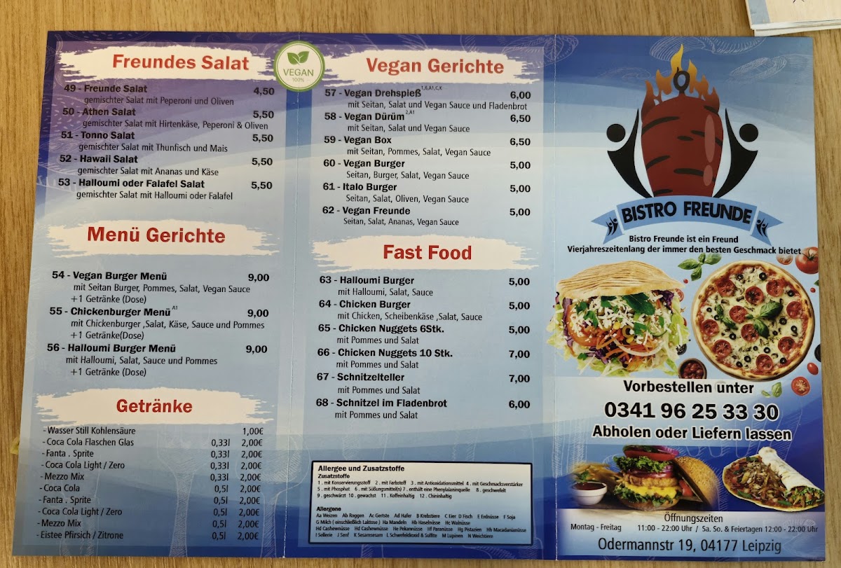 Bistro Freunde Photo Menu 2