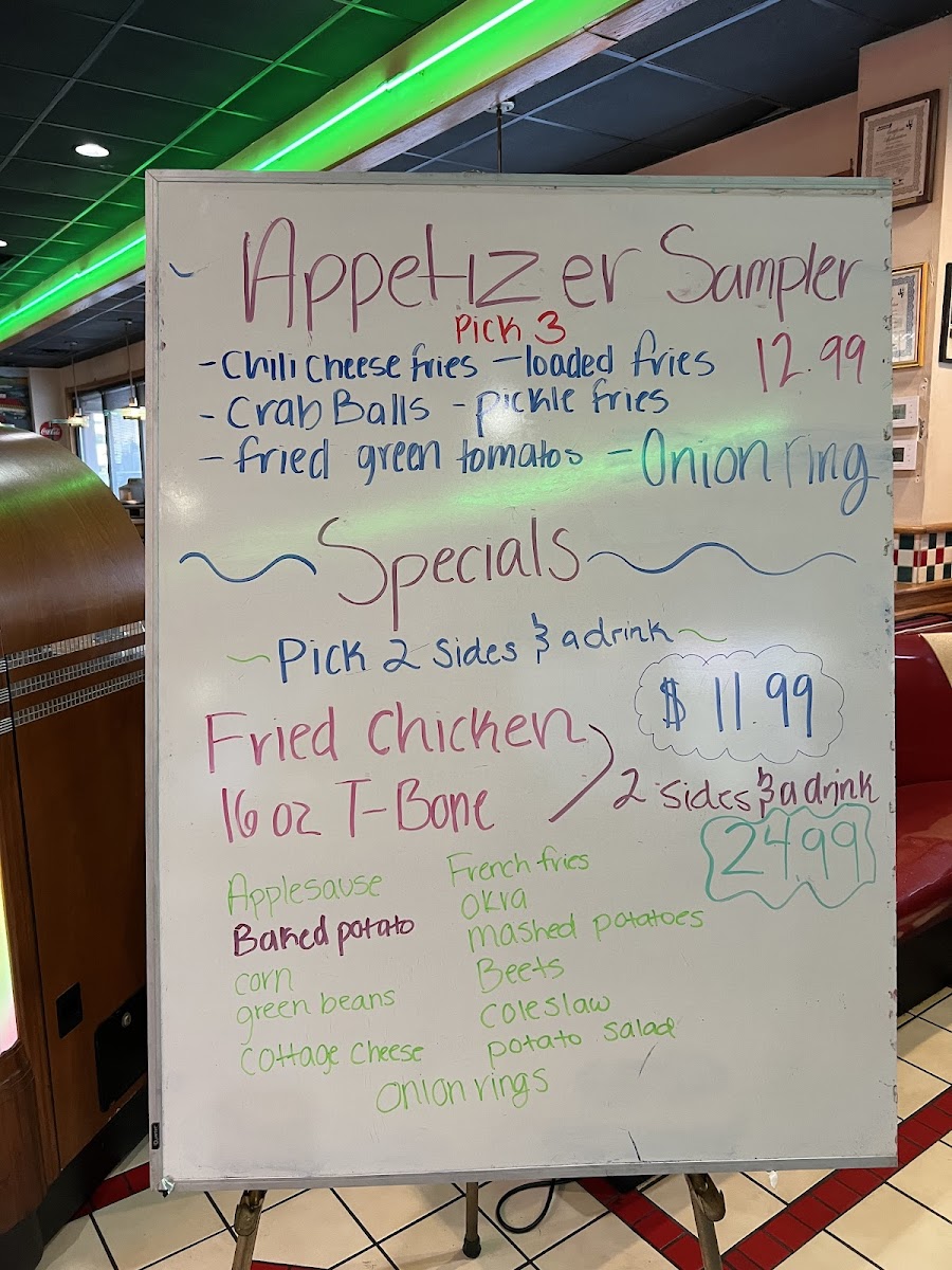 Milestone Diner Photo Menu 5