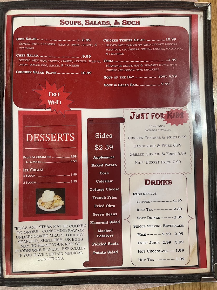 Milestone Diner Photo Menu 7
