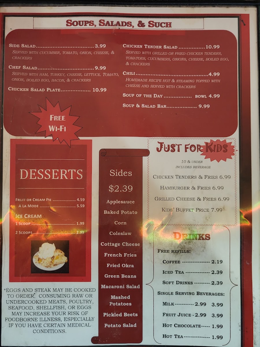 Milestone Diner Photo Menu 8
