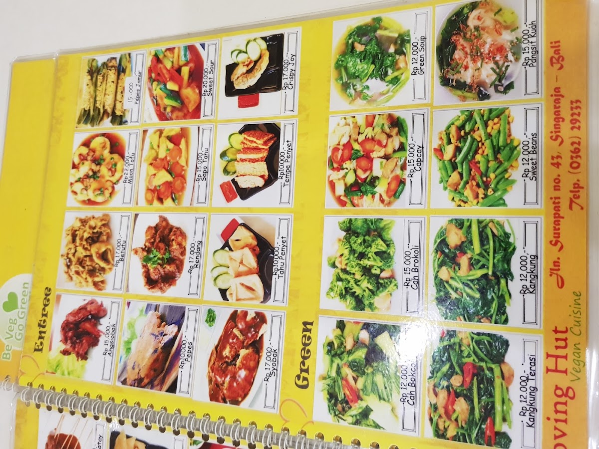 Loving Hut - Singaraja Photo Menu 10