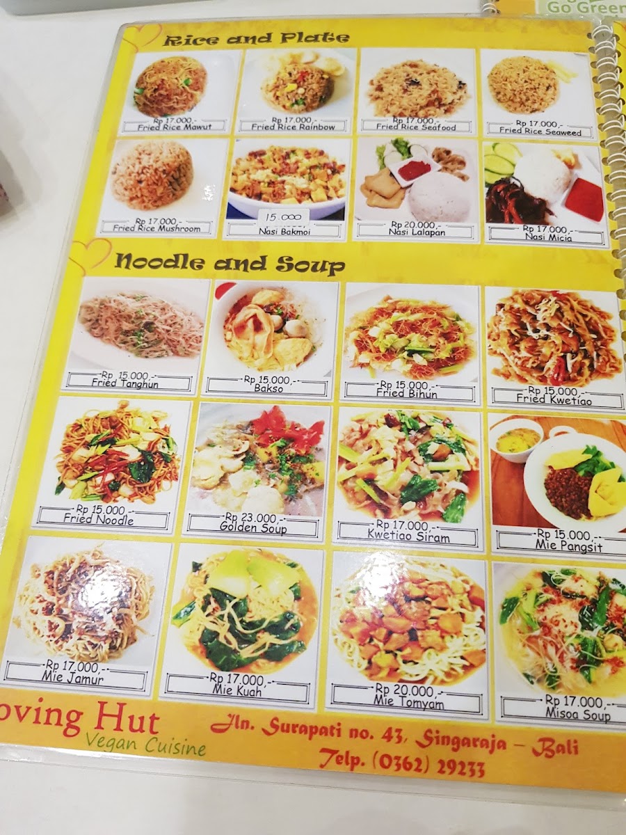 Loving Hut - Singaraja Photo Menu 4