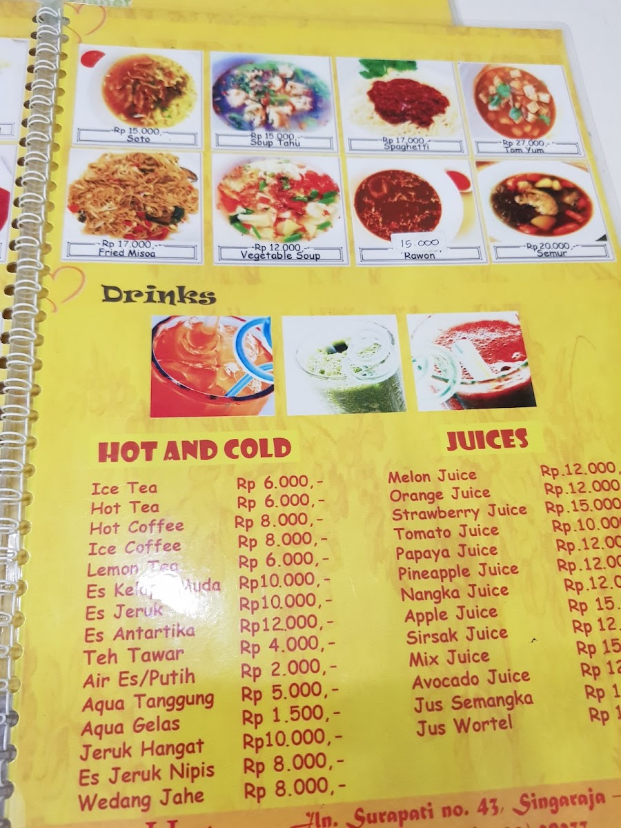 Loving Hut - Singaraja Photo Menu 7