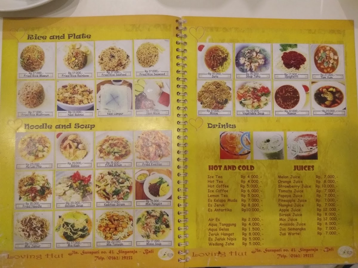 Loving Hut - Singaraja Photo Menu 8