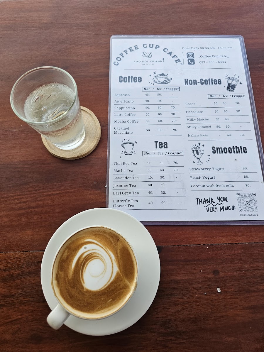 Coffee Cup Cafe Yao Noi Island Photo Menu 4