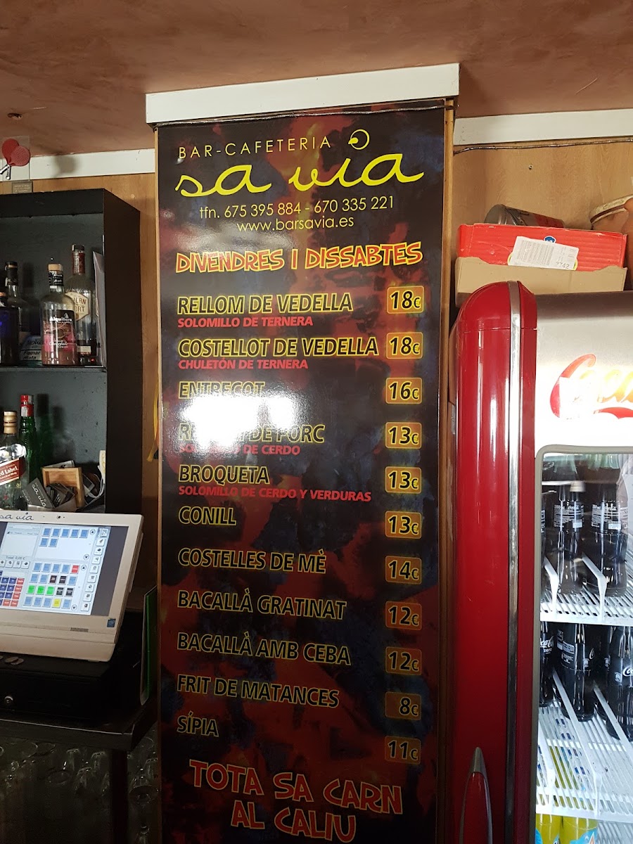 Bar Sa Via Photo Menu 3