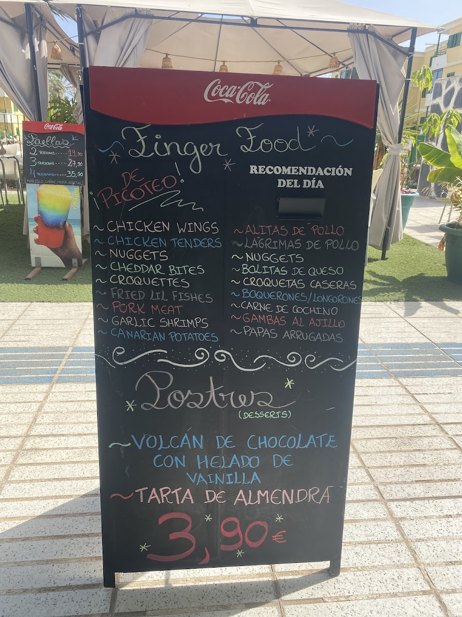 Tropicalife Pool Bar & Restaurant (Bar Las Olas) Photo Menu 3