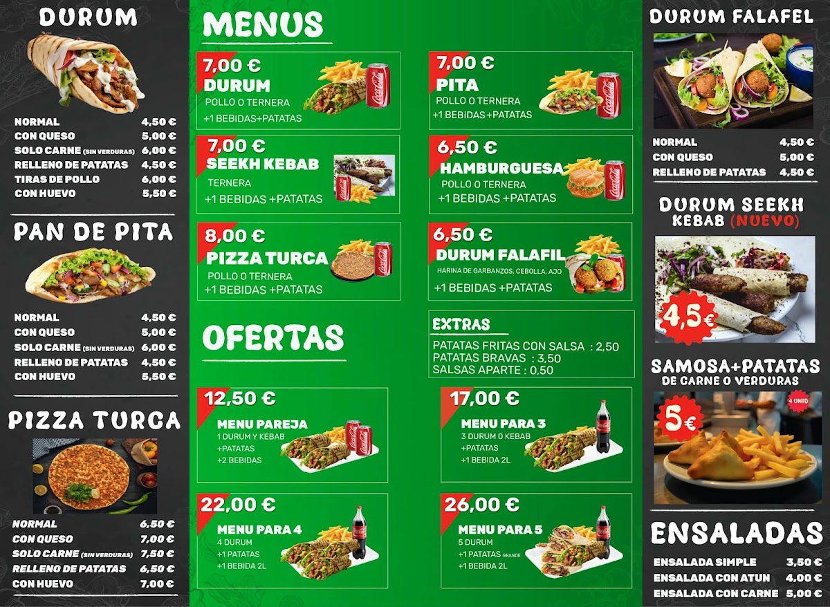 Ali Doner Kebab Barrio Bajo Photo Menu 1