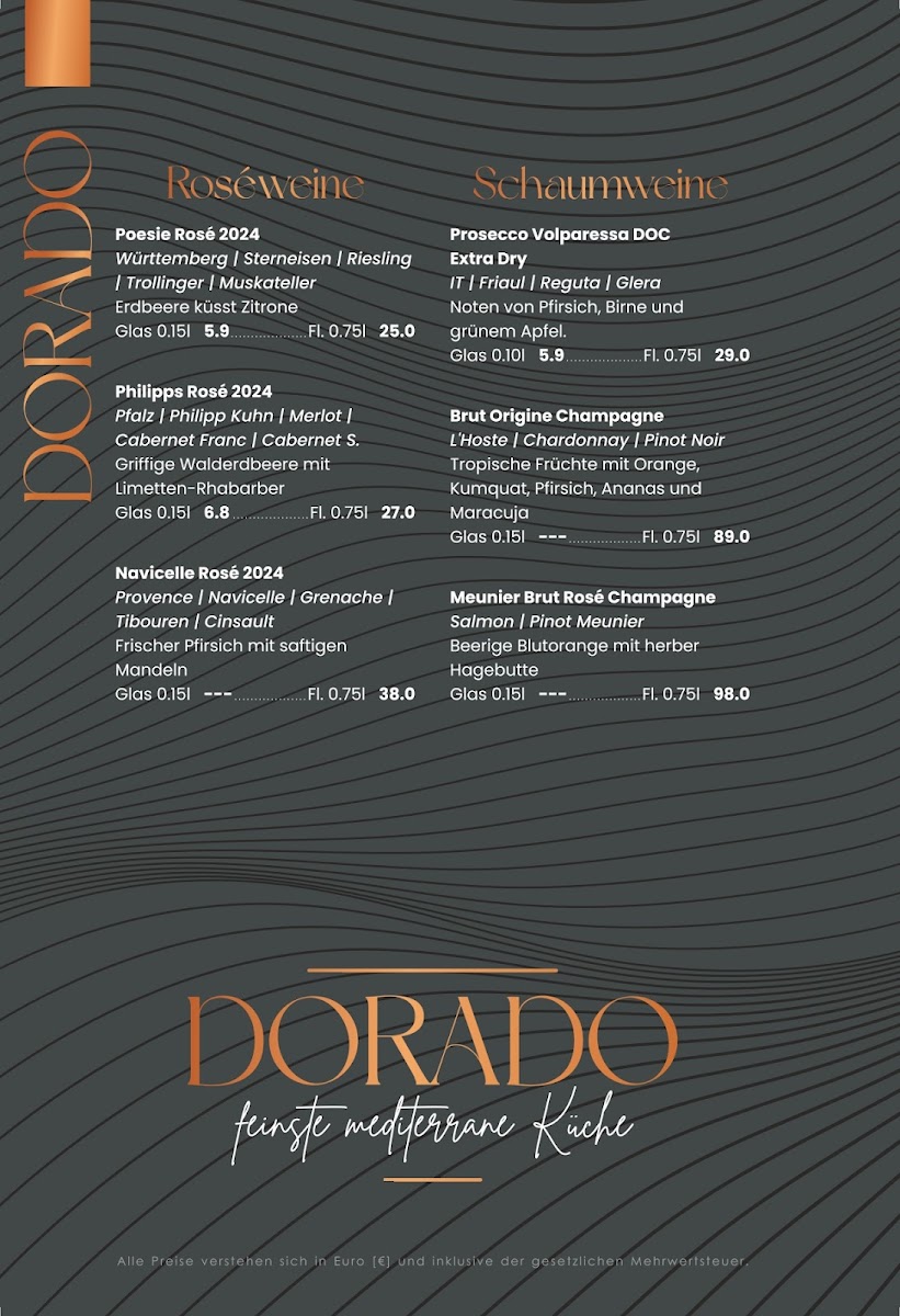Dorado Restaurant Düsseldorf Photo Menu 1
